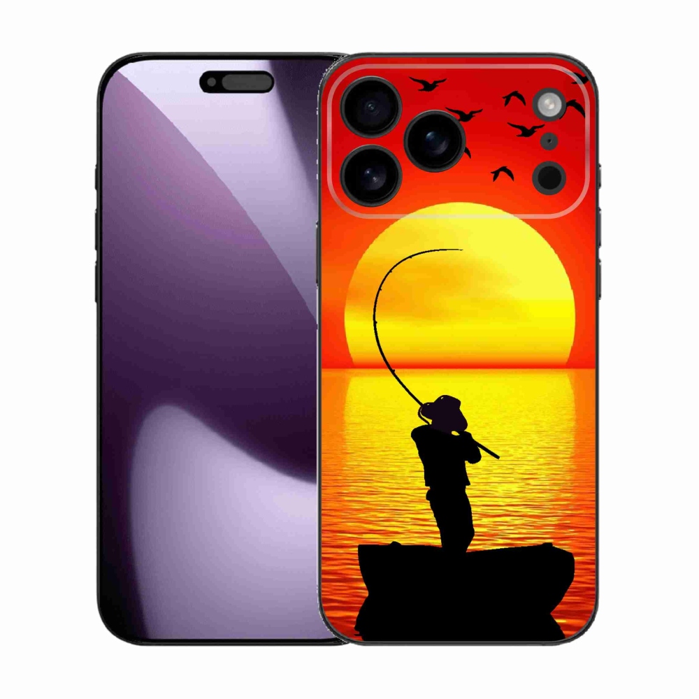 Gélový kryt mmCase na iPhone 17 Pro Max - rybárčenie