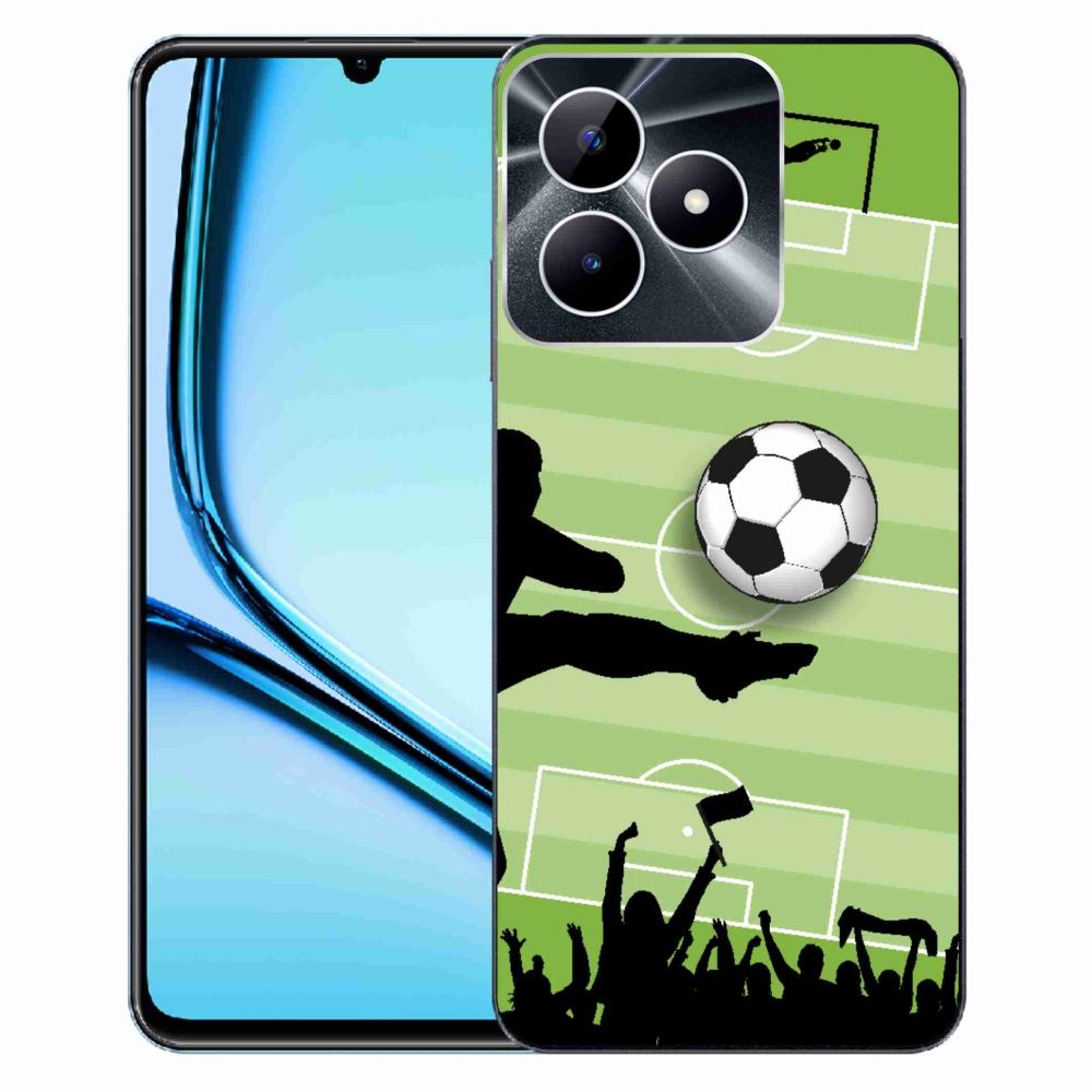 Gélový kryt mmCase na Realme Note 50 - futbal 3
