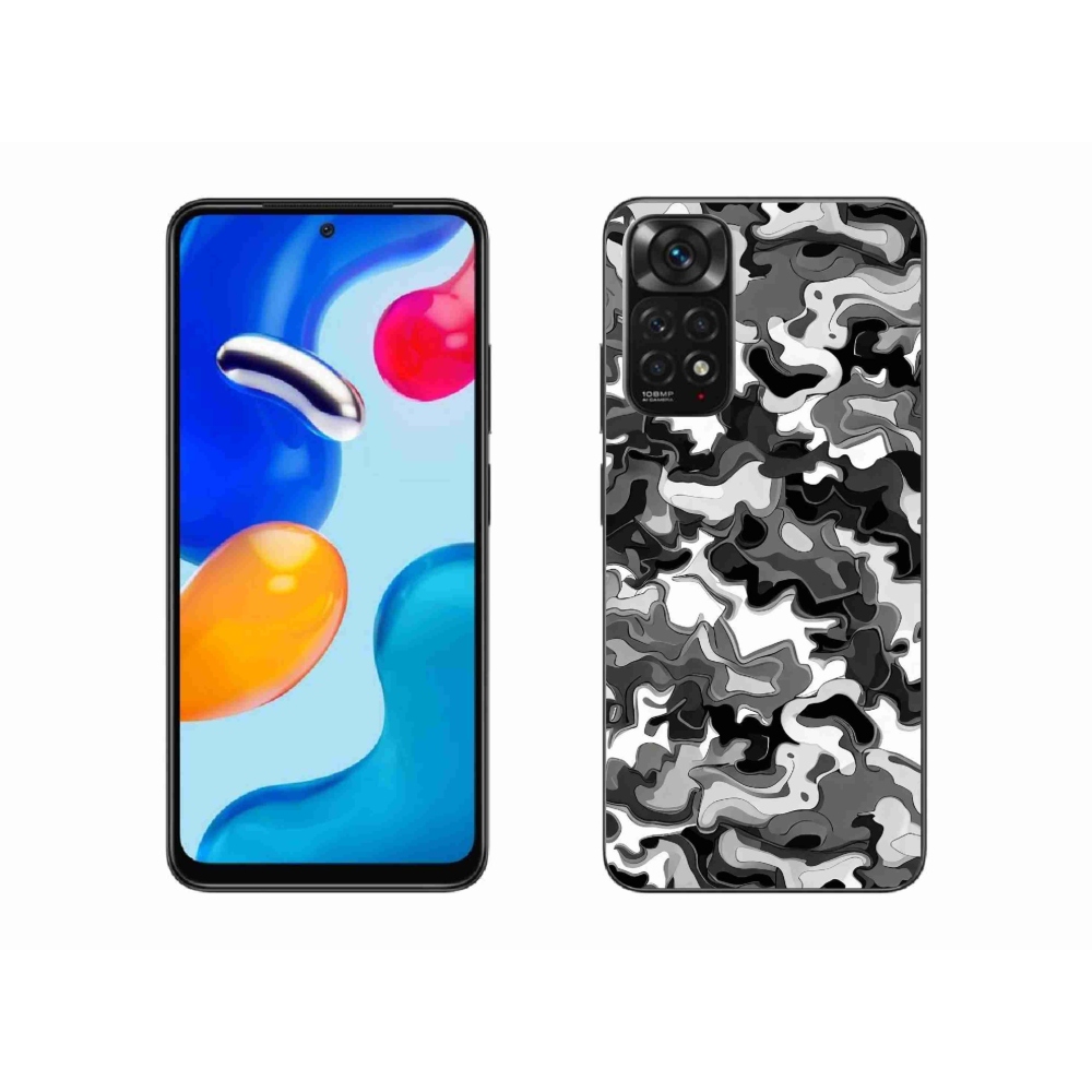 Gélový kryt mmCase na Xiaomi Redmi Note 11 4G - maskáčový vzor 3