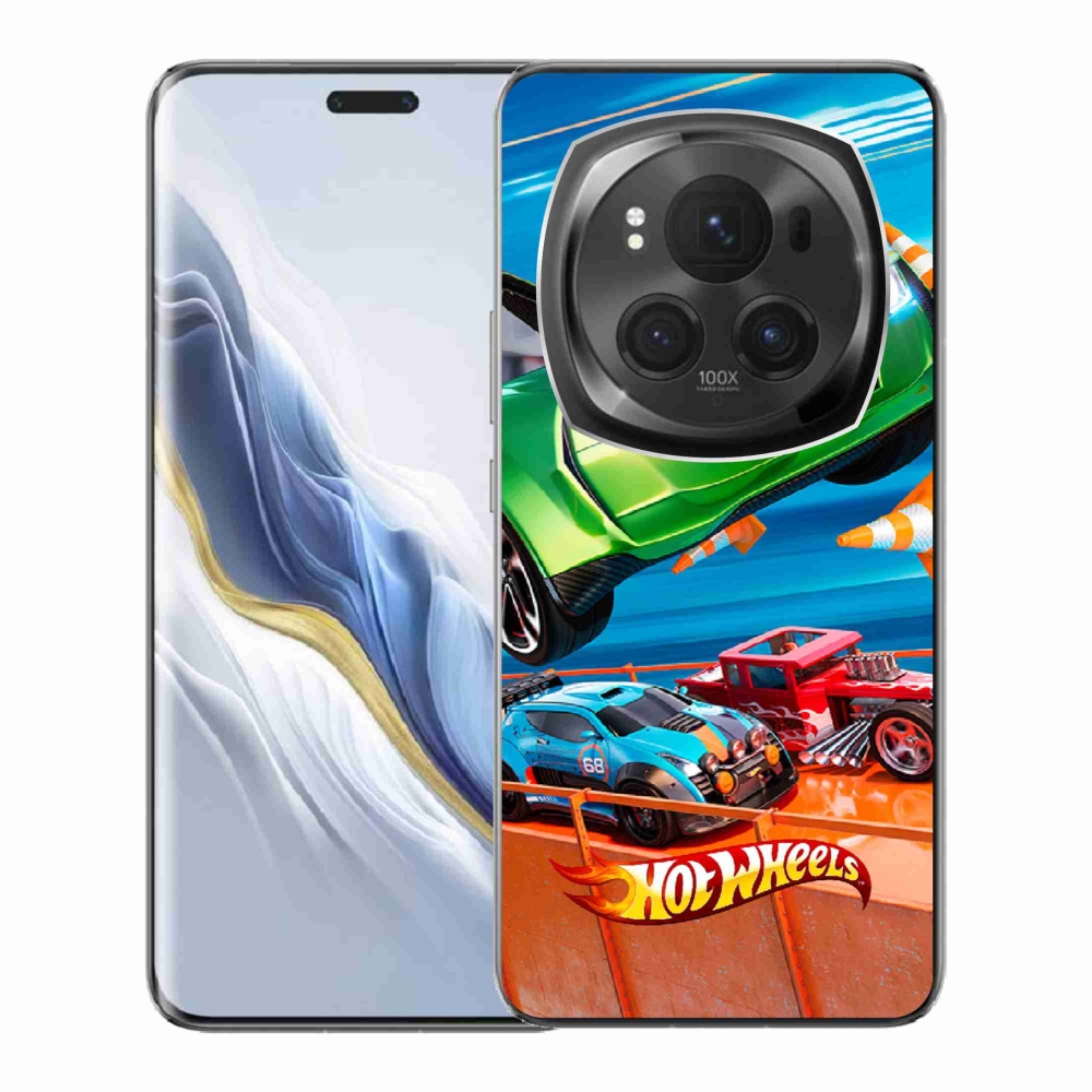 Gélový kryt mmCase na Honor Magic 6 Pro 5G - hot wheels 1