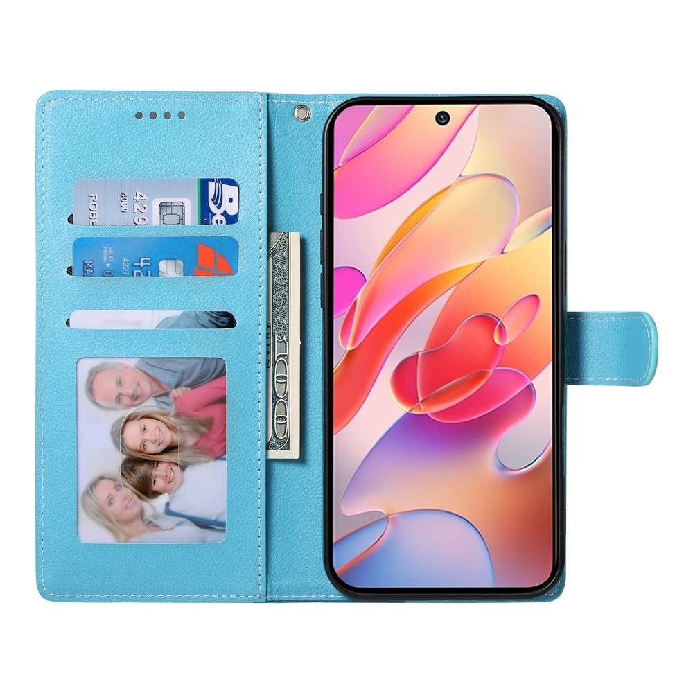 Snap knižkové puzdro na Samsung Galaxy A17 5G - svetlomodré