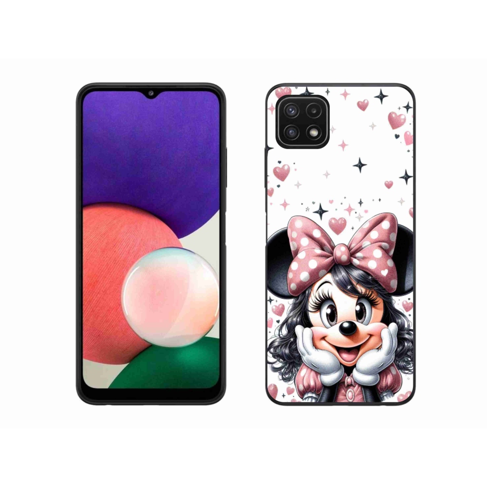 Gélový kryt mmCase na Samsung Galaxy A22 5G - minnie