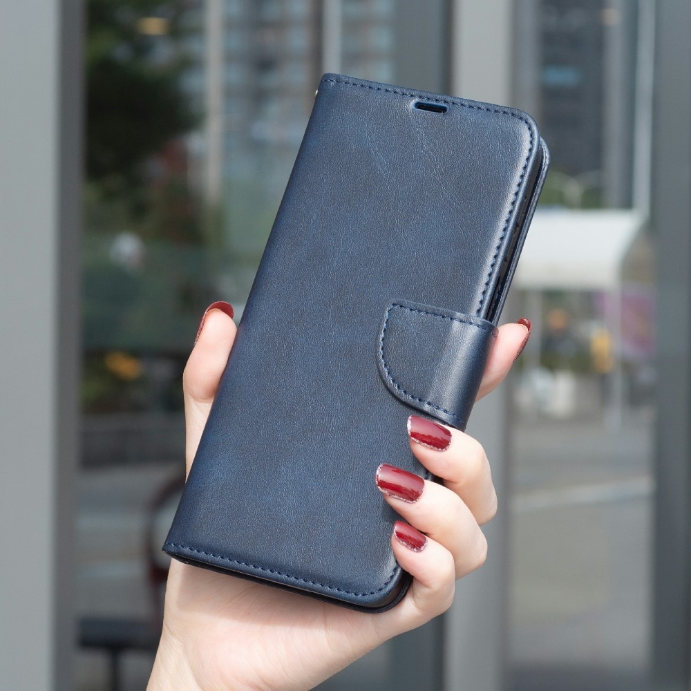 Case knižkové púzdro na Samsung Galaxy S25 Edge - modré