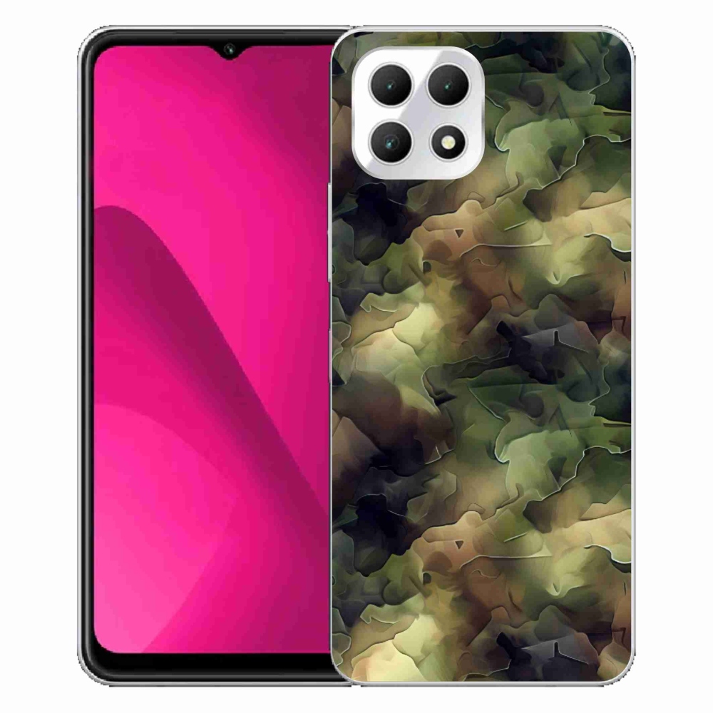 Gélový kryt mmCase na T-Mobile T Phone 2 - maskáčový vzor 10