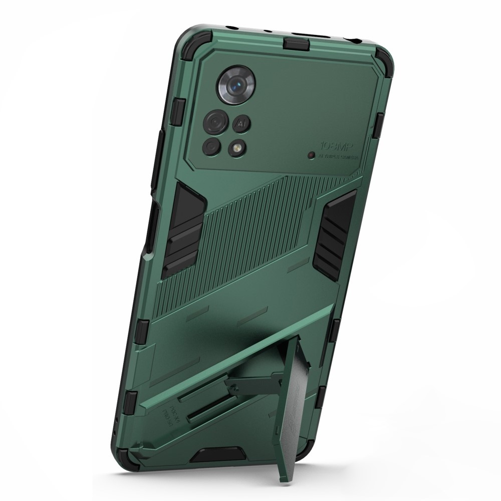 Armory odolný hybridný kryt na Xiaomi Poco X4 Pro 5G - zelený