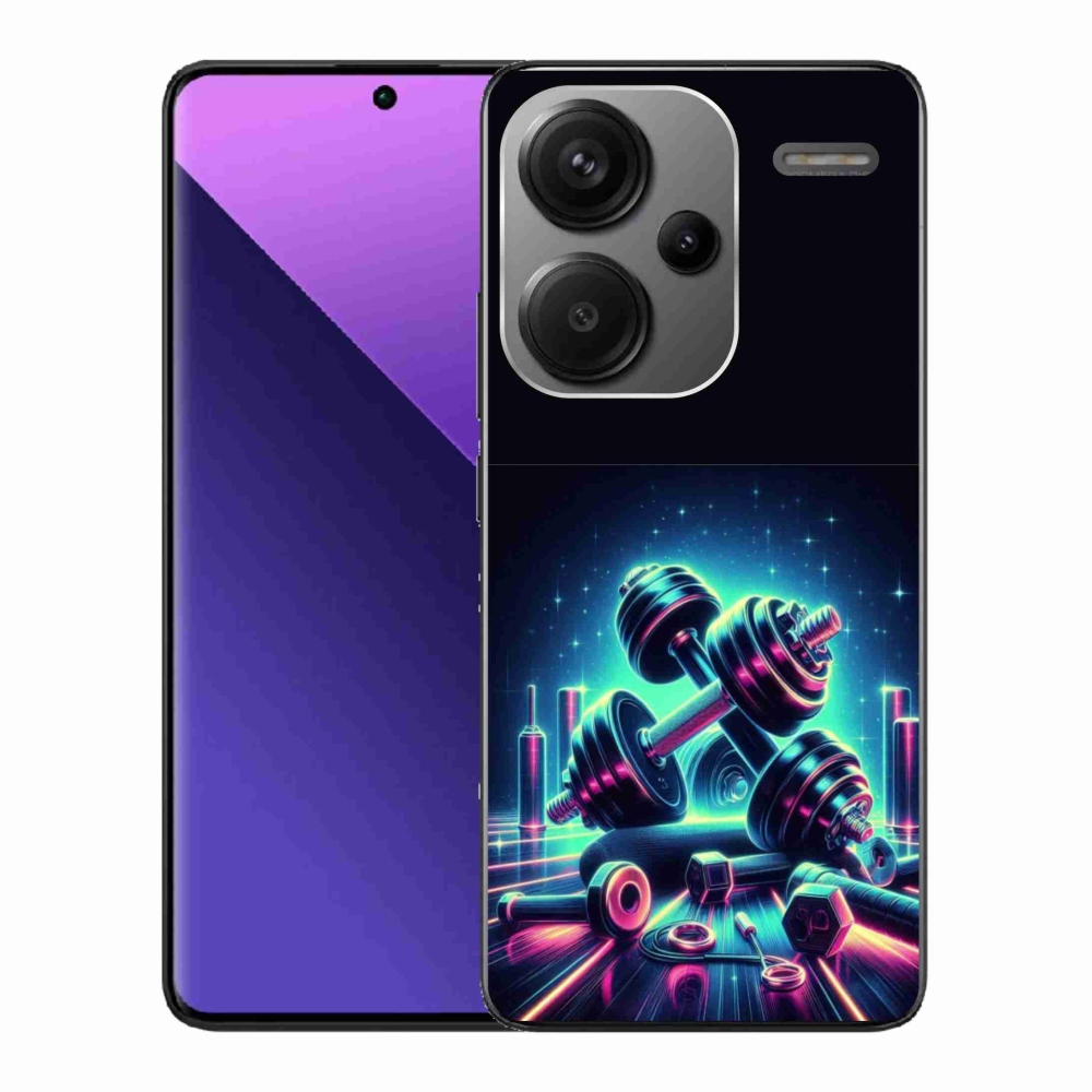 Gélový kryt mmCase na Xiaomi Redmi Note 13 Pro+ 5G - činky