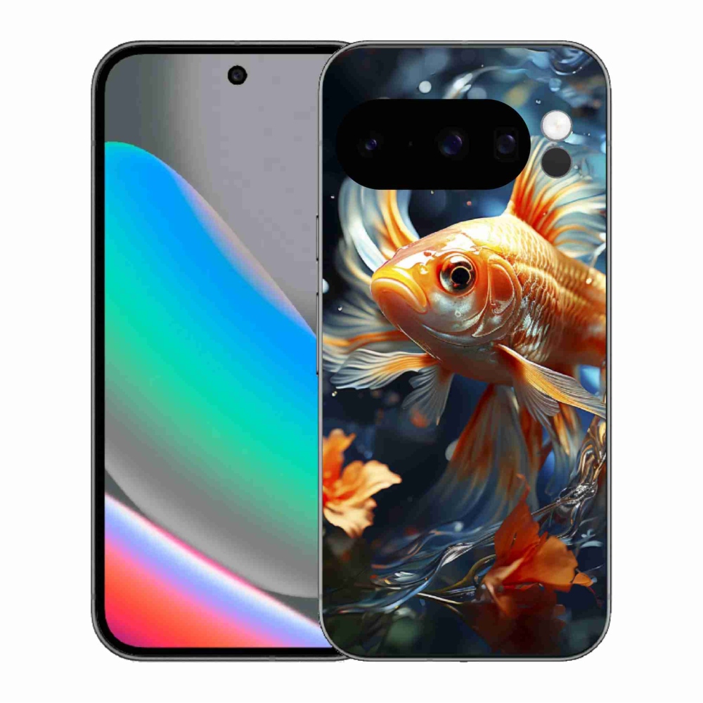 Gélový kryt mmCase na Google Pixel 10 Pro - rybka