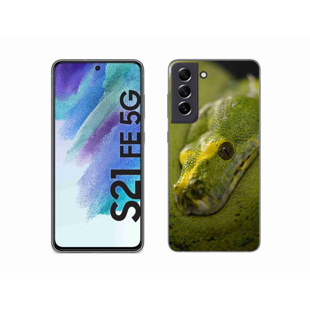 Gélový kryt mmCase na Samsung Galaxy S21 FE 5G - had 2