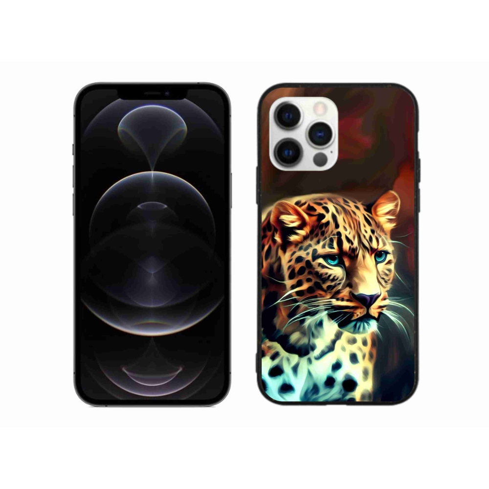 Gélový kryt mmCase na iPhone 12 Pro Max - leopard