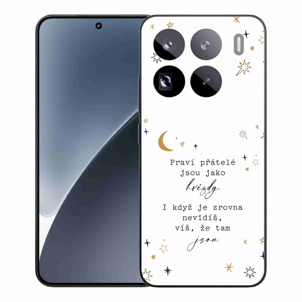 Gélový kryt mmCase na Xiaomi 15 Pro - citát 6 biele pozadie