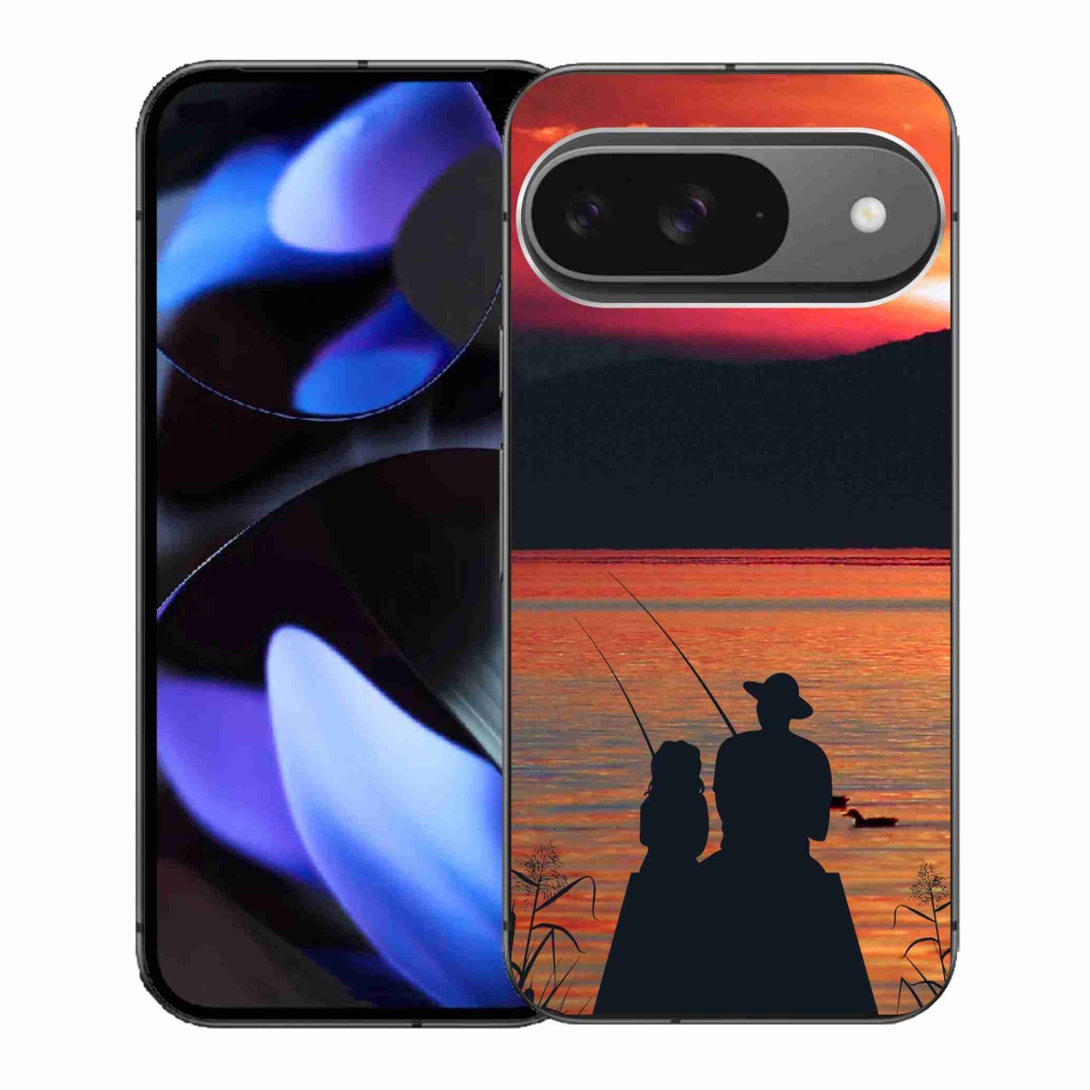 Gélový kryt mmCase na Google Pixel 9/9 Pro - rybárčenie 3