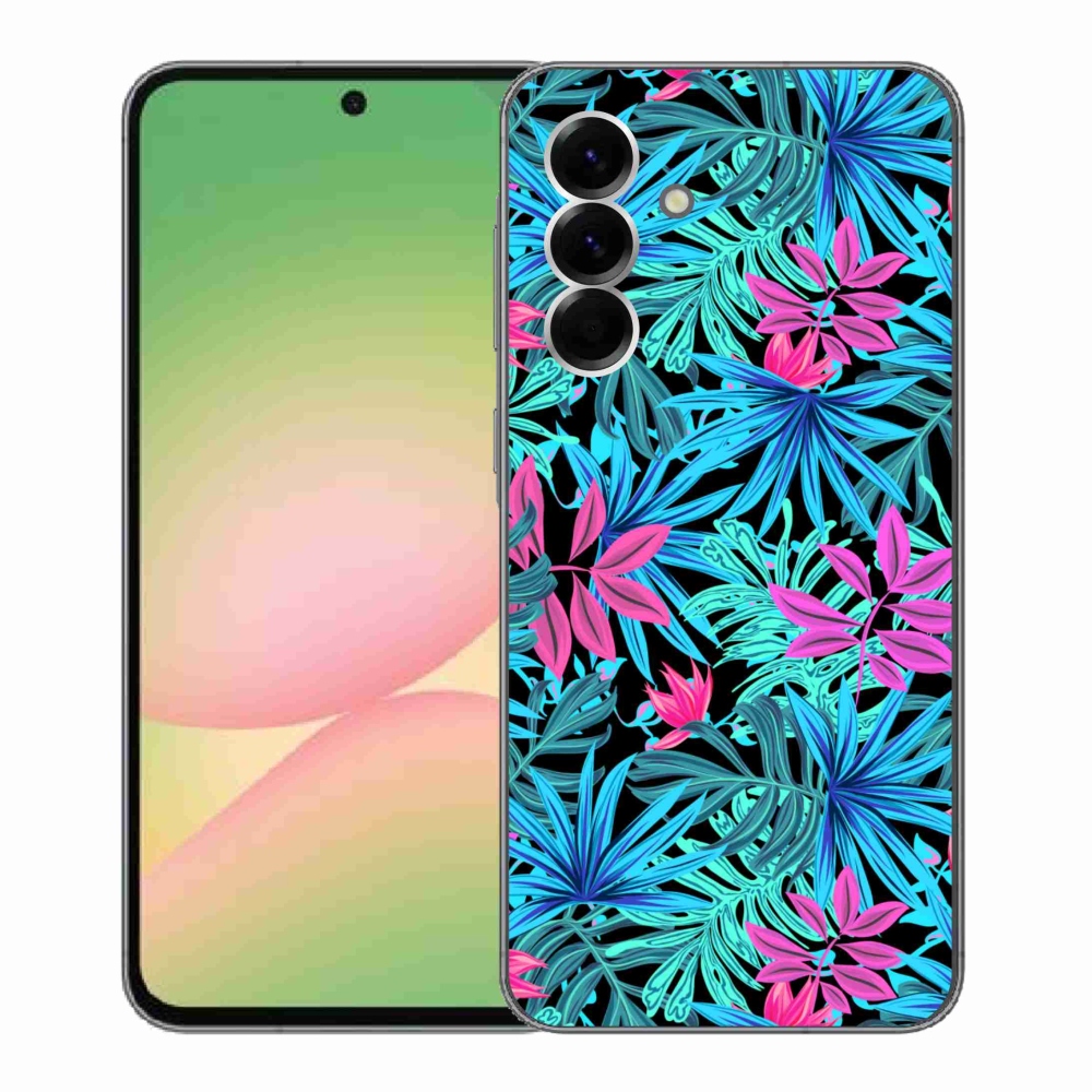 Gélový kryt mmCase na Samsung Galaxy A56 5G - kvety 3