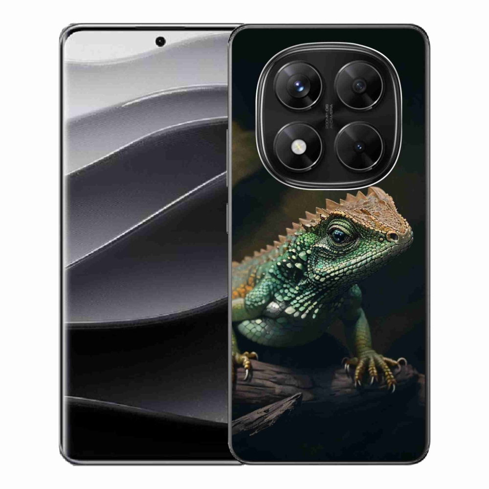Gélový kryt mmCase na Xiaomi Redmi Note 14 Pro 5G/Poco X7 5G - ještěr