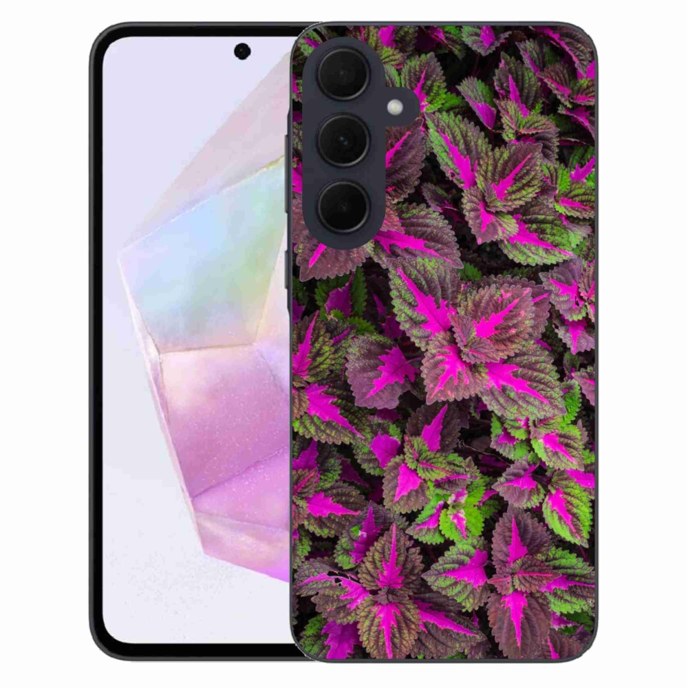 Gélový kryt mmCase na Samsung Galaxy A35 5G - kvety 10
