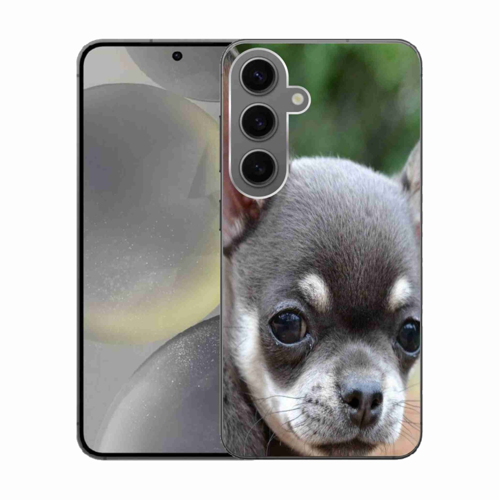 Gélový obal mmCase na Samsung Galaxy S24 - čivava