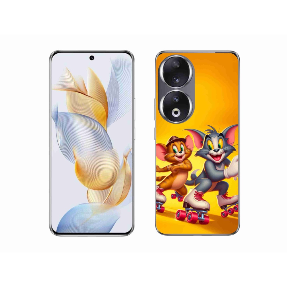 Gélový kryt mmCase na Honor 90 - tom a jerry