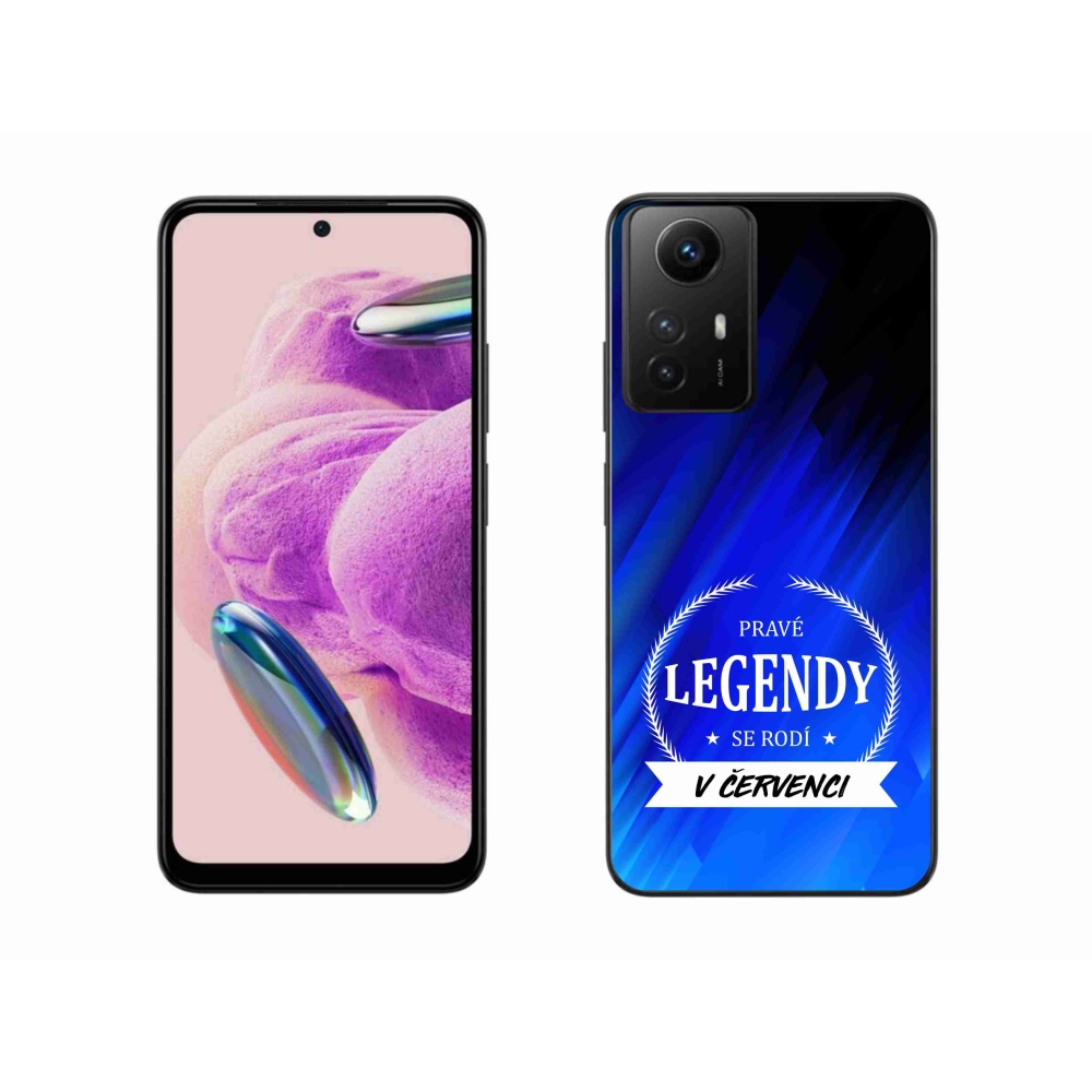 Gélový kryt mmCase na Xiaomi Redmi Note 12S - legendy v júli modré pozadie