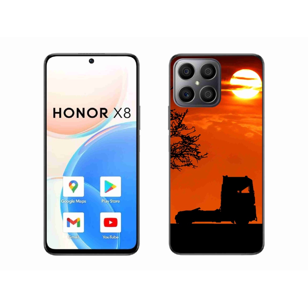 Gélový kryt mmCase na Honor X8 - kamión 3