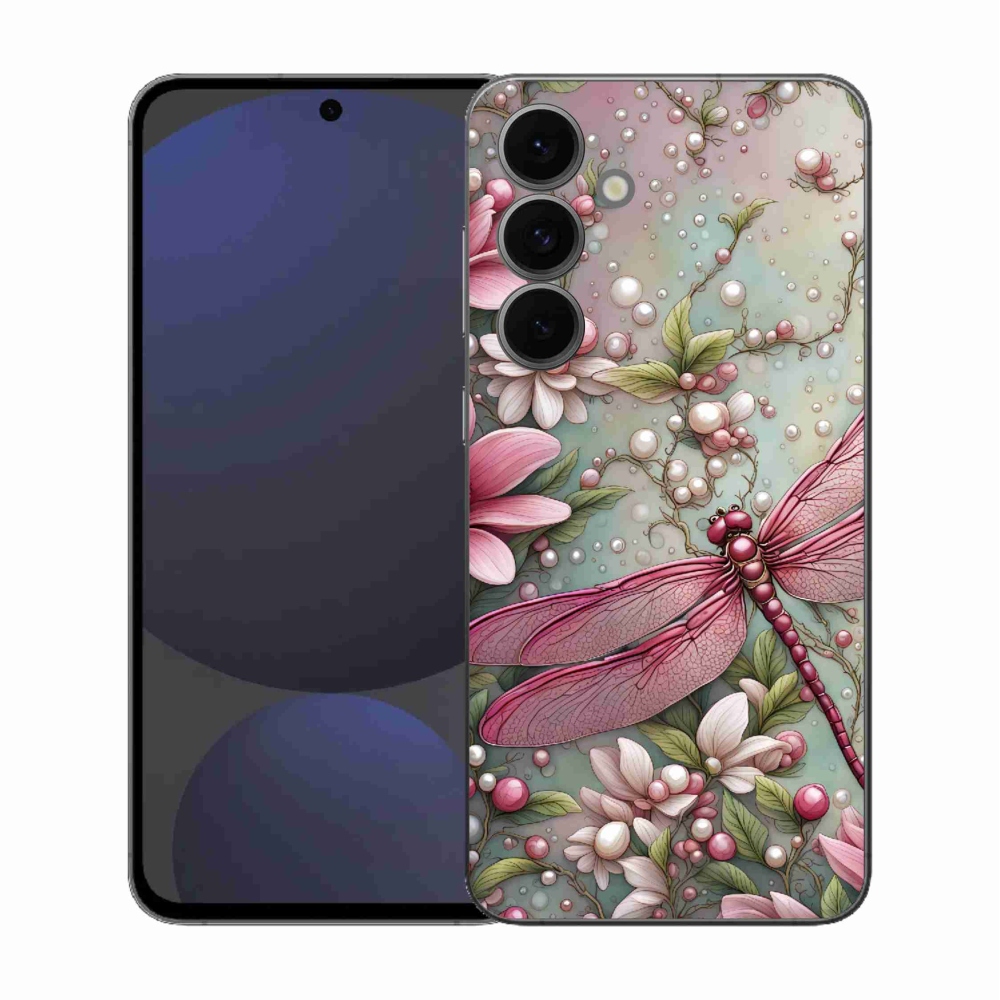 Gélový kryt mmCase na Samsung Galaxy S25 FE - vážka