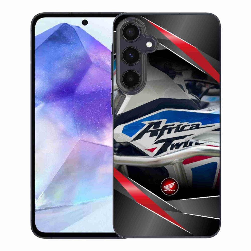 Gélový kryt mmCase na Samsung Galaxy A55 5G - motorka honda