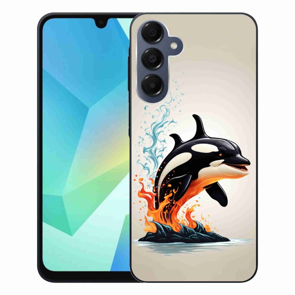 Gélový kryt mmCase na Samsung Galaxy A16 4G/5G - kosatka