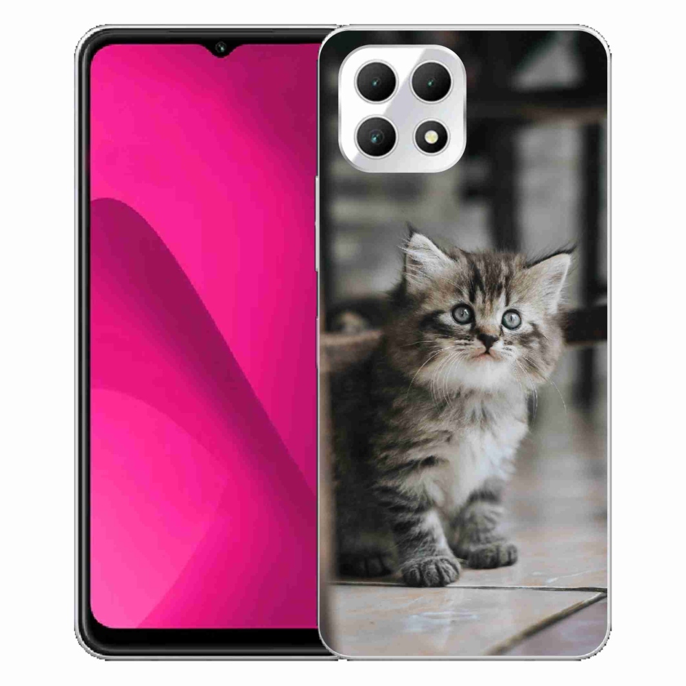 Gélový kryt mmCase na T-Mobile T Phone 2 - mačiatko