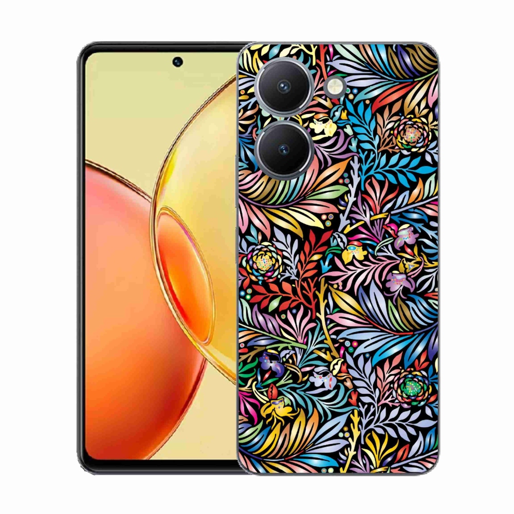 Gélový kryt mmCase na Vivo Y36 - kvety 5