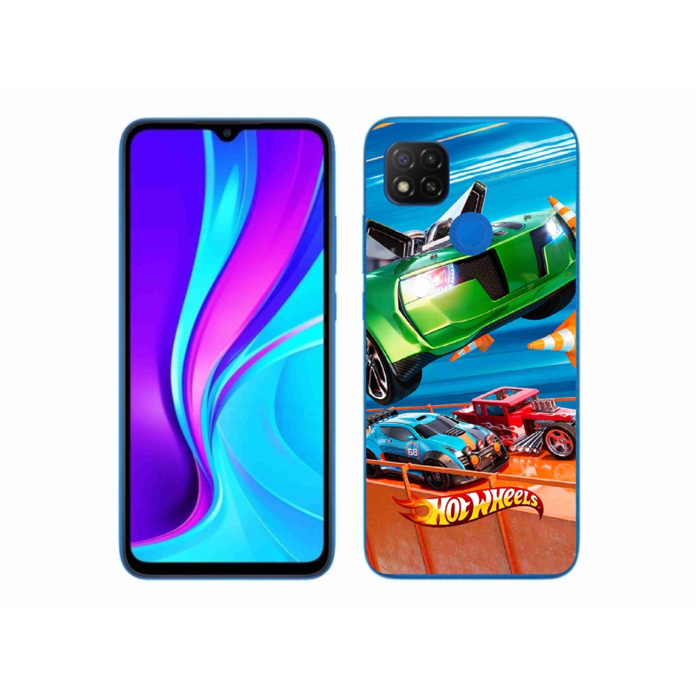 Gélový kryt mmCase na Xiaomi Redmi 9C - hot wheels 1