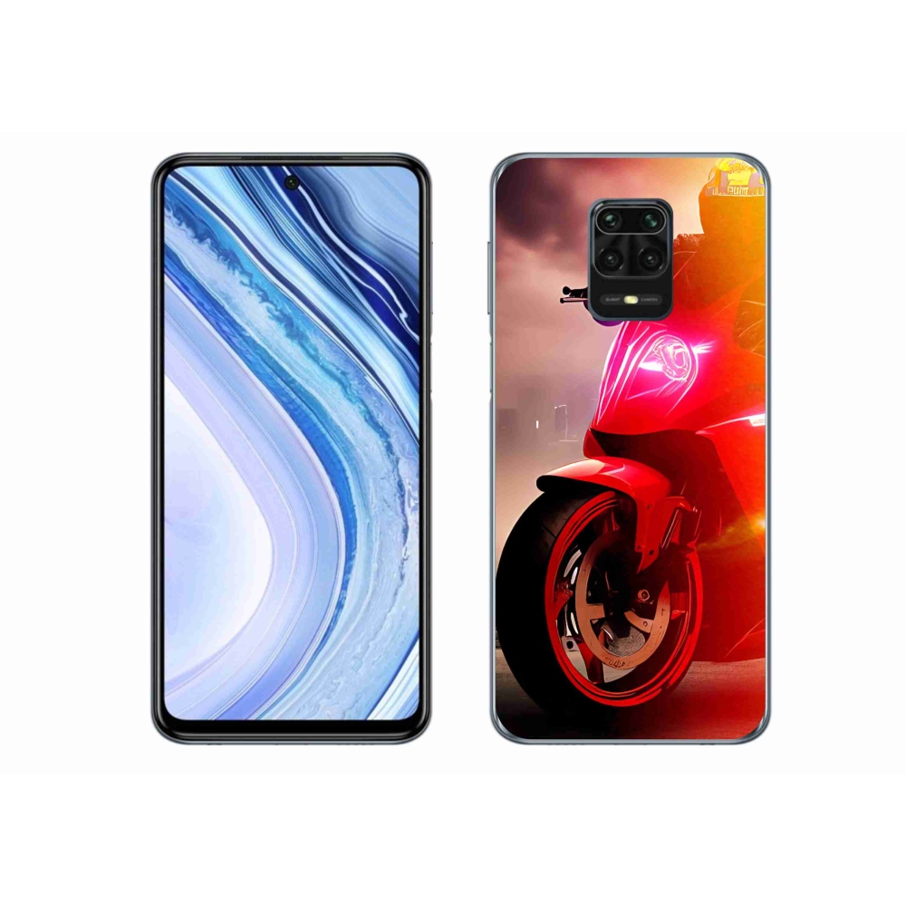 Gélový kryt mmCase na Xiaomi Redmi Note 9S - motorka