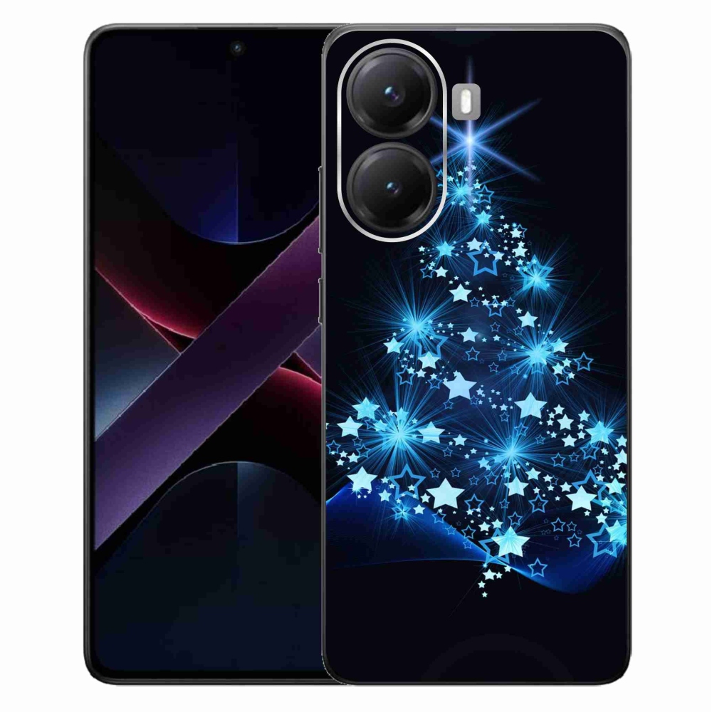 Gélový kryt mmCase na Xiaomi Poco X7 Pro 5G - vianočný stromček