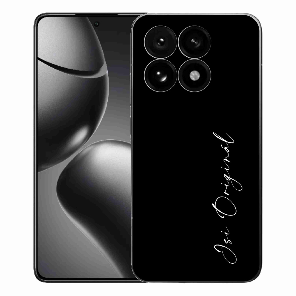 Gélový kryt mmCase na Xiaomi 15T - si originál čierne pozadie
