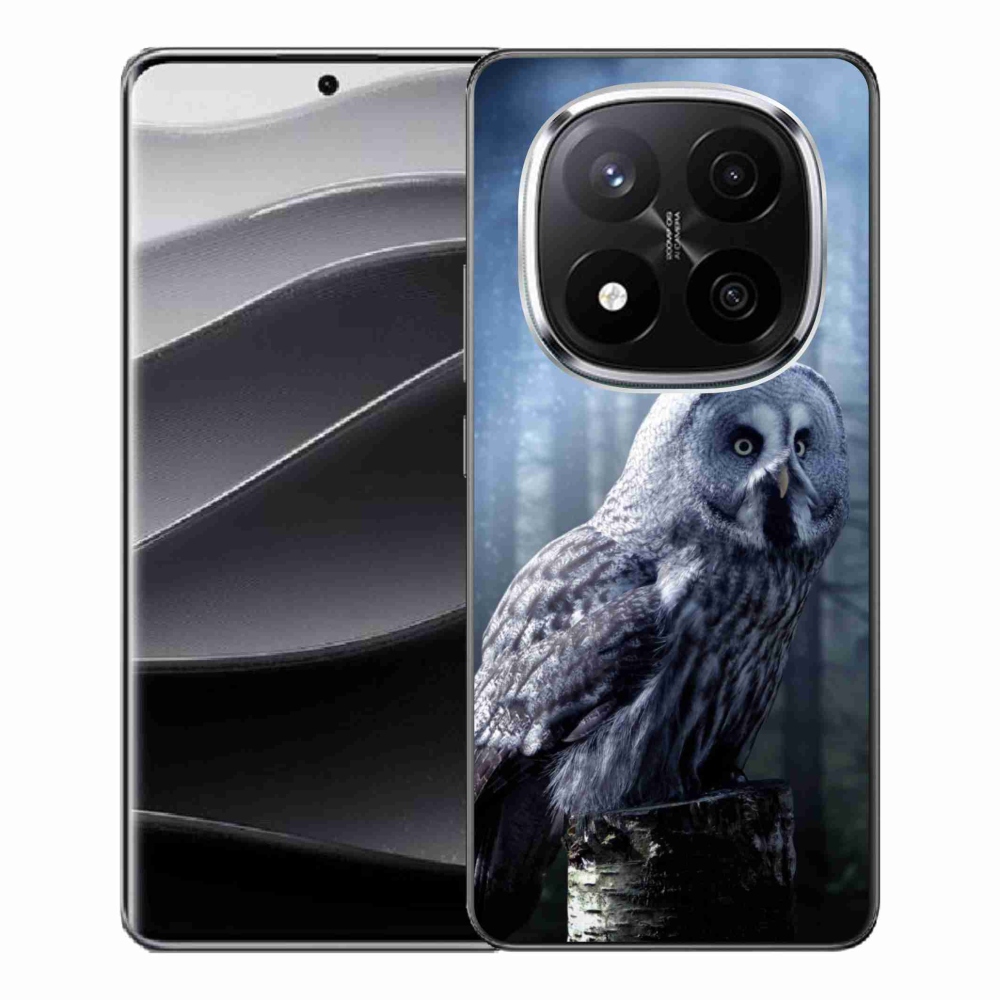 Gélový kryt mmCase na Xiaomi Redmi Note 14 Pro+ 5G - sova