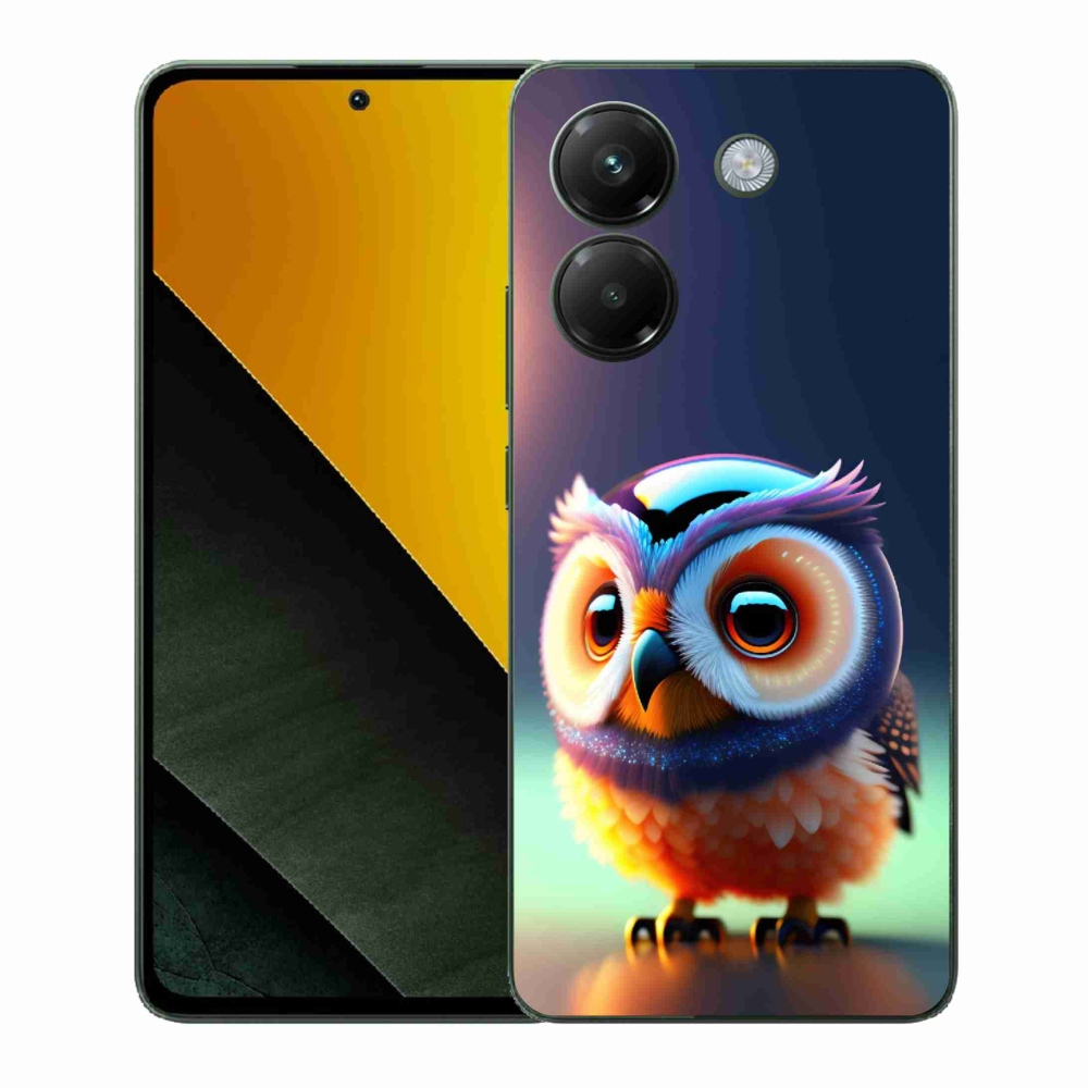 Gélový kryt mmCase na Xiaomi Poco M7 Pro 5G - sovička