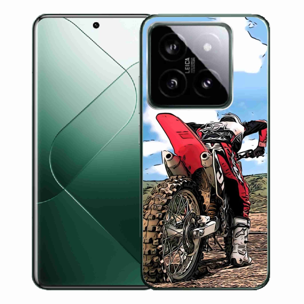 Gélový kryt mmCase na Xiaomi 14 Pro - moto