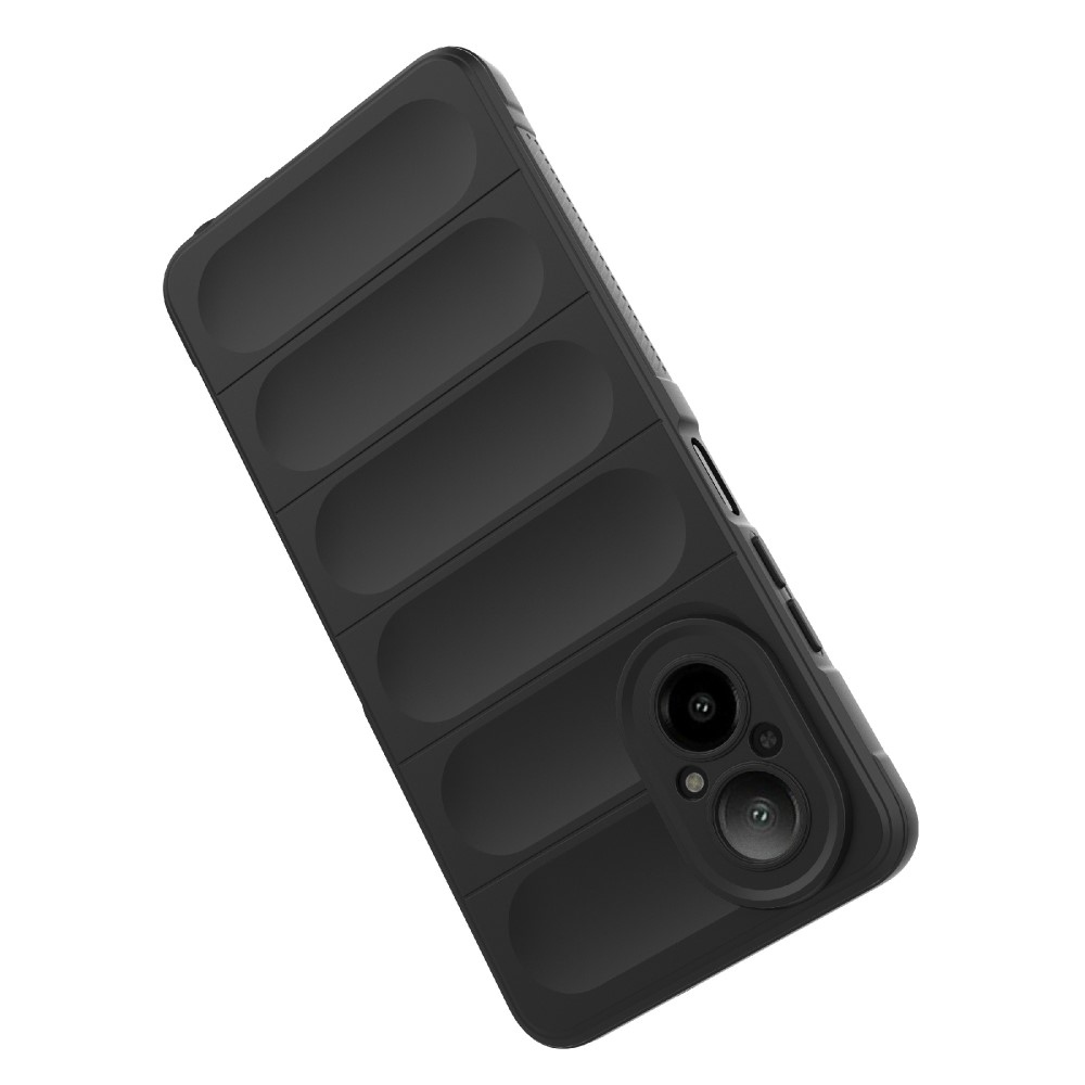 Rugg odolný gelový kryt na mobil Realme C67 - čierny