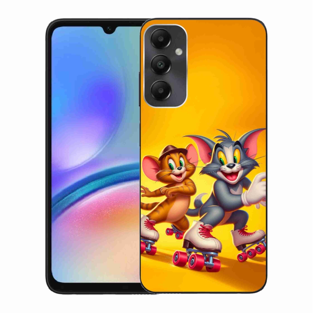 Gélový kryt mmCase na Samsung Galaxy A05s - tom a jerry