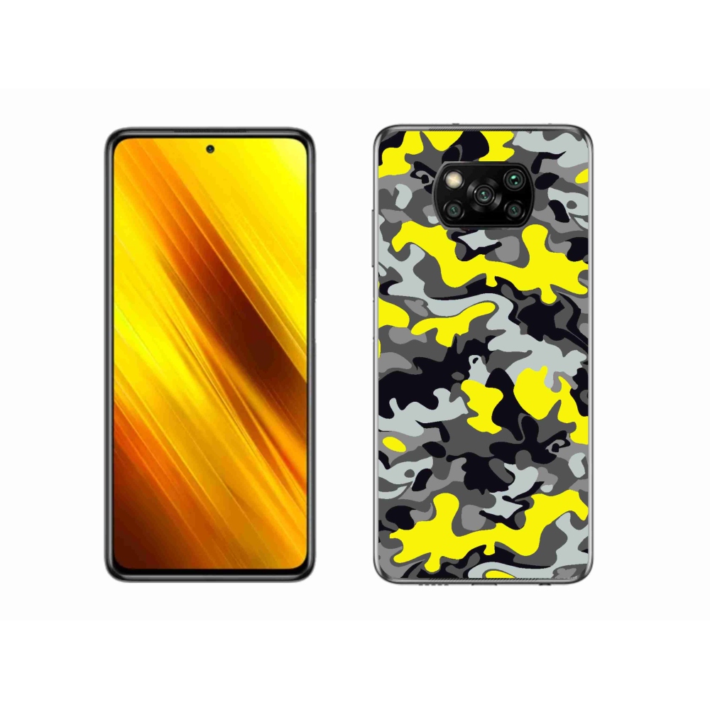 Gélový kryt mmCase na Xiaomi Poco X3 - maskáčový vzor 6