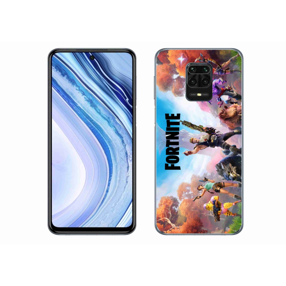 Gélový kryt mmCase na Xiaomi Redmi Note 9S - fortnite 1