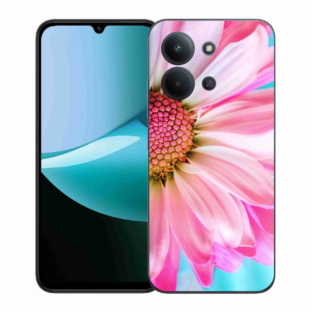 Gélový kryt mmCase na Xiaomi Redmi 15C 4G (171mm)/Poco C85 4G (171mm) - ružová kvetina