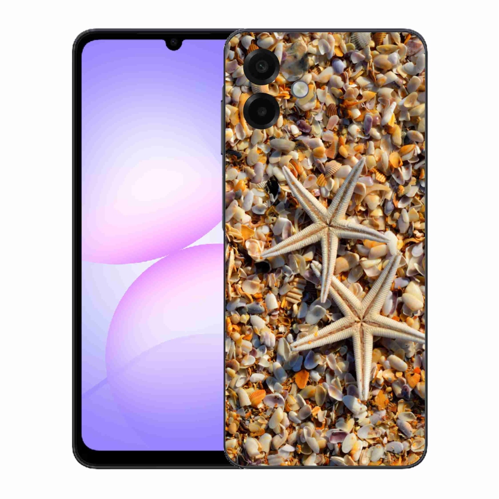 Gélový kryt mmCase na Samsung Galaxy A07 4G - morské hviezdice