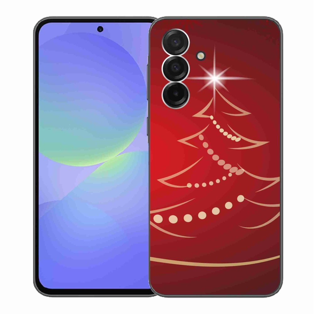 Gélový kryt mmCase na Samsung Galaxy A36 5G - kreslený vianočný stromček