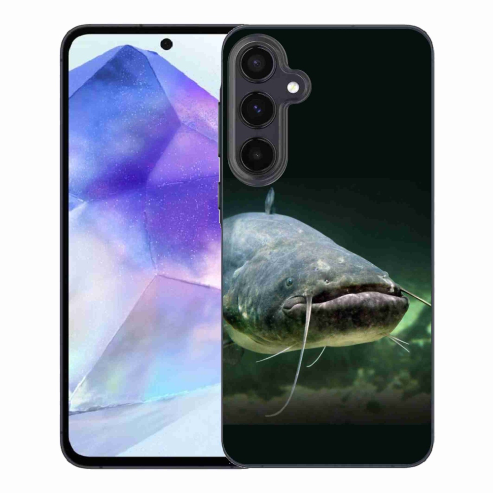 Gélový obal mmCase na Samsung Galaxy A55 5G - sumec