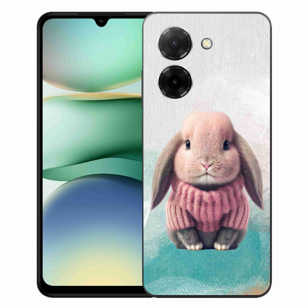 Gélový kryt mmCase na Xiaomi Redmi A5 - zajačik vo svetri