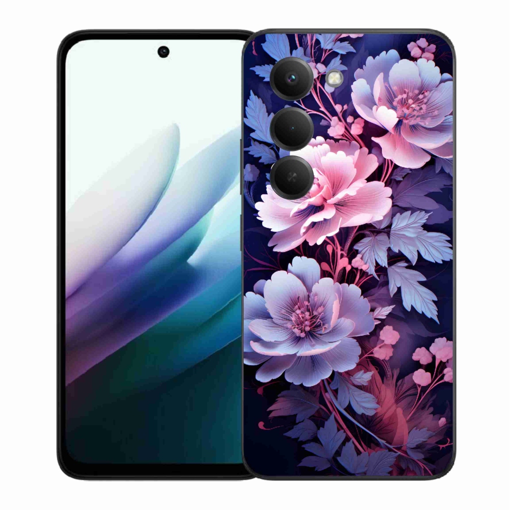Gélový kryt mmCase na Xiaomi Redmi 15 4G/5G (171mm) - kvety 11