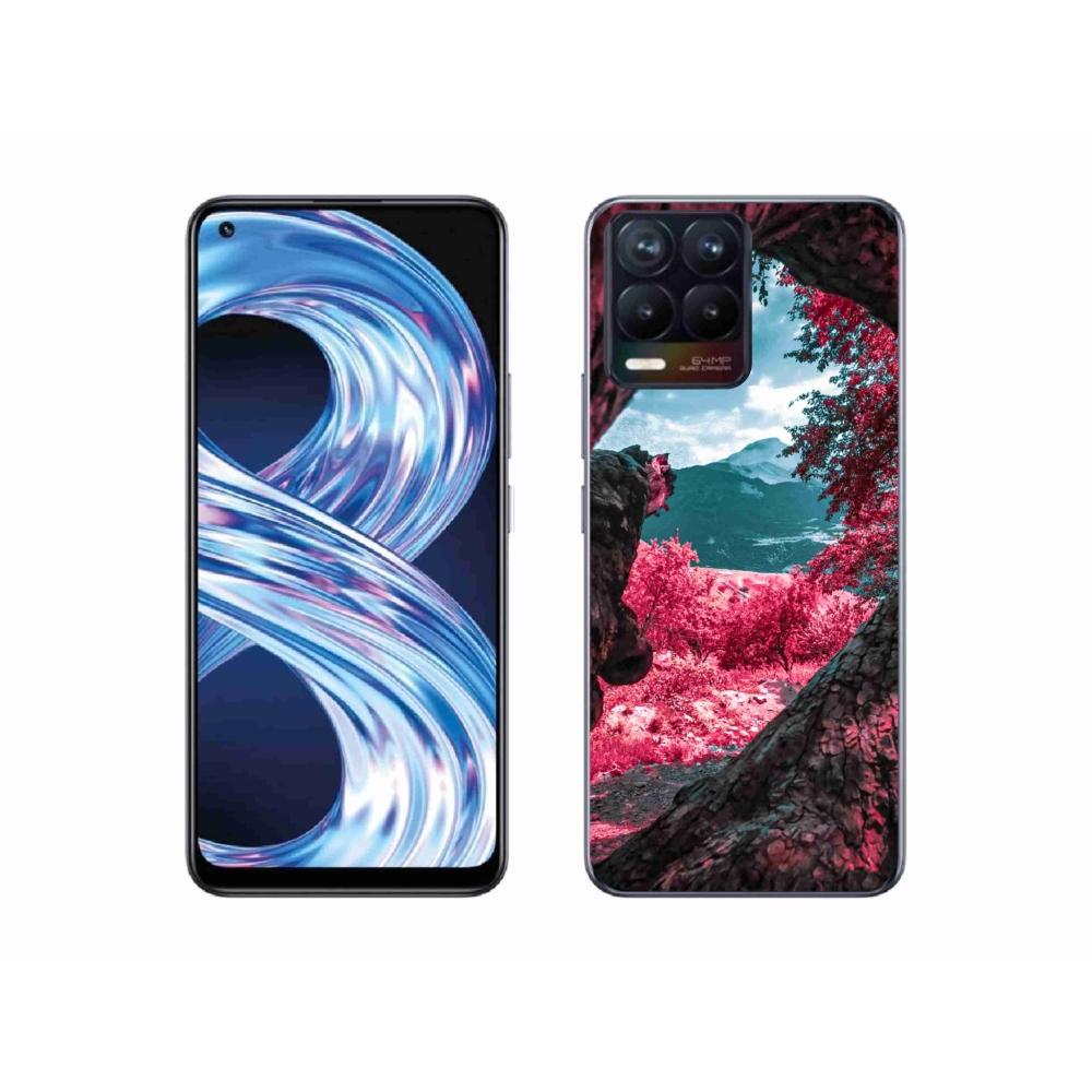 Gélový kryt mmCase na Realme 8 Pro - výhľad na hory