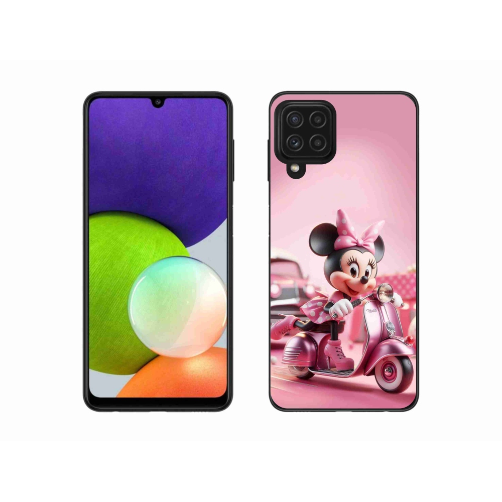 Gélový kryt mmCase na Samsung Galaxy A22 4G - minnie 1