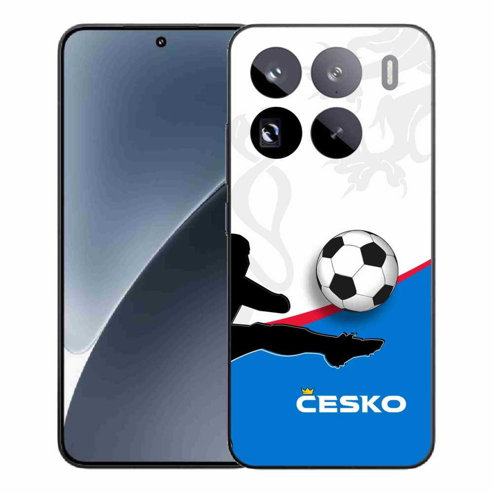 Gélový kryt mmCase na Xiaomi 15 Pro - futbal Česko 3
