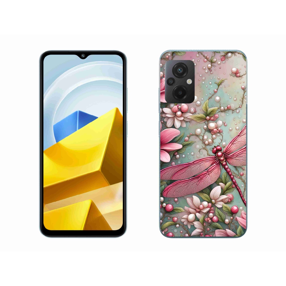 Gélový kryt mmCase na Xiaomi Poco M5 4G - vážka