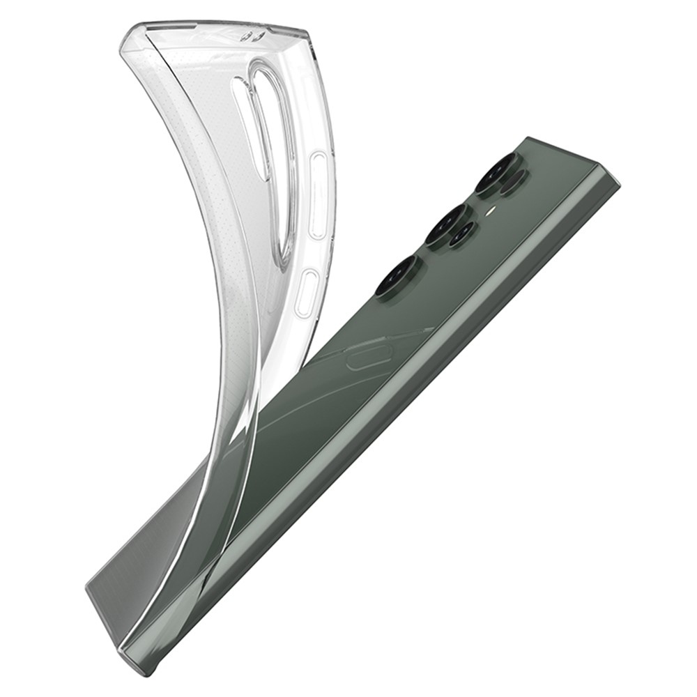 Gélový obal pre Samsung Galaxy S24 Ultra - priehľadný