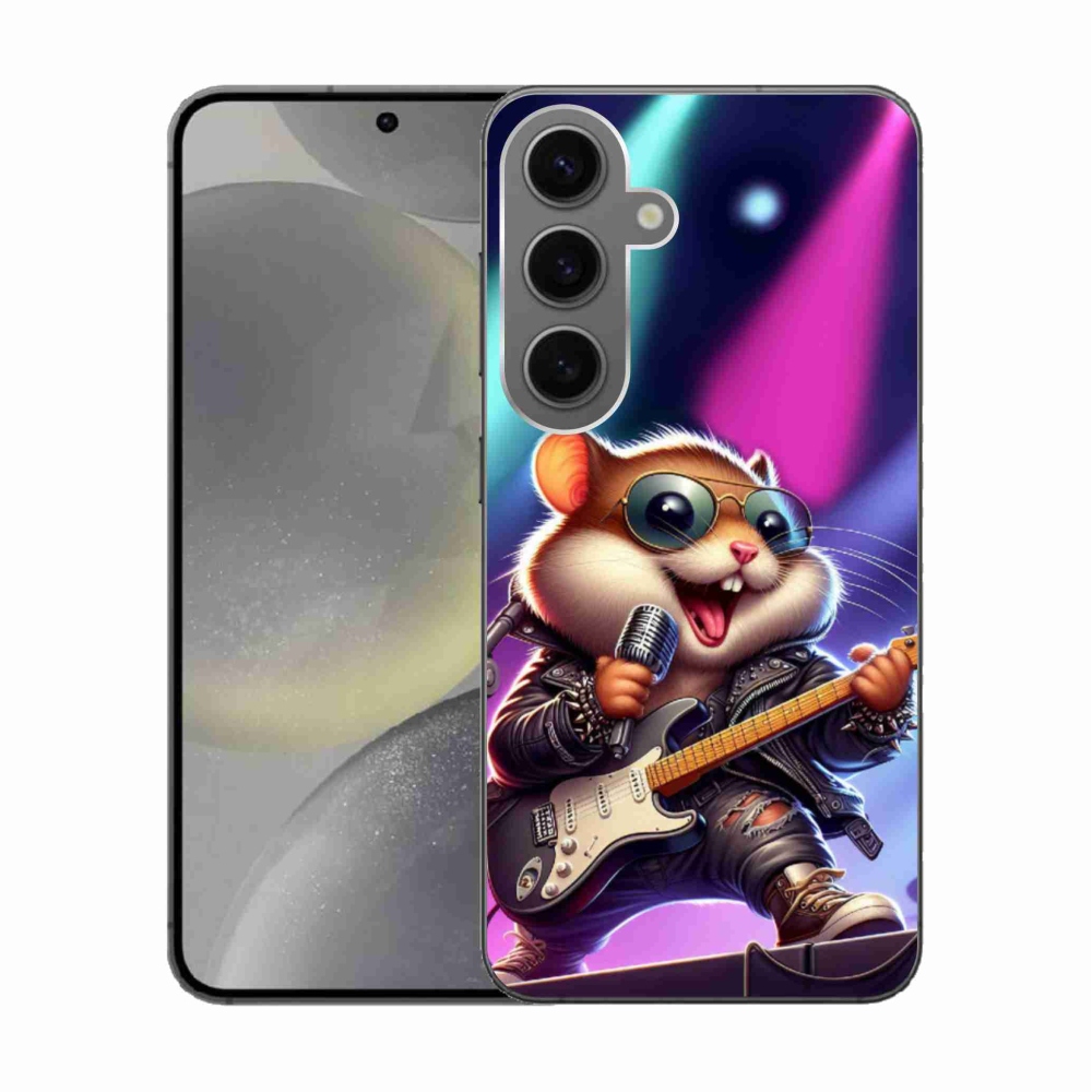 Gélový kryt mmCase na Samsung Galaxy S24 - škrečok rocker